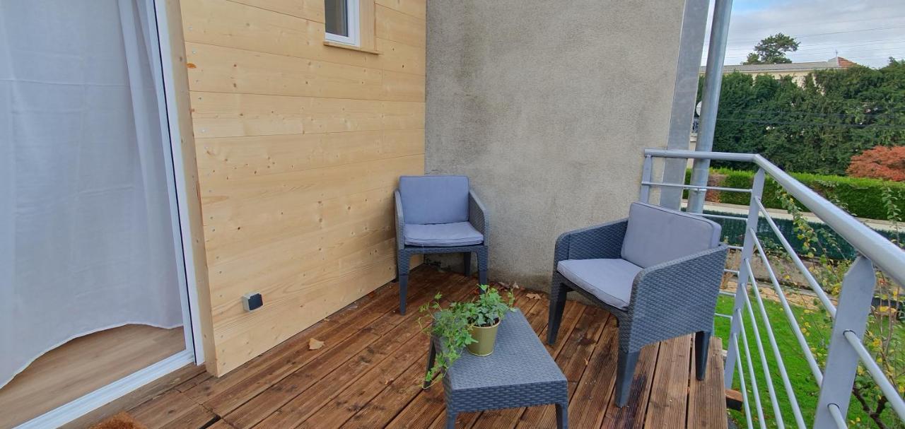 Charmant T2 Avec Grande Terrasse Quartier Jardin Massey Tarbes Bagian luar foto